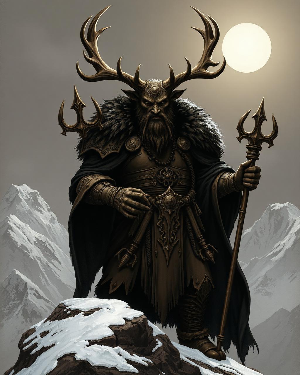 The Horned Kin concept art